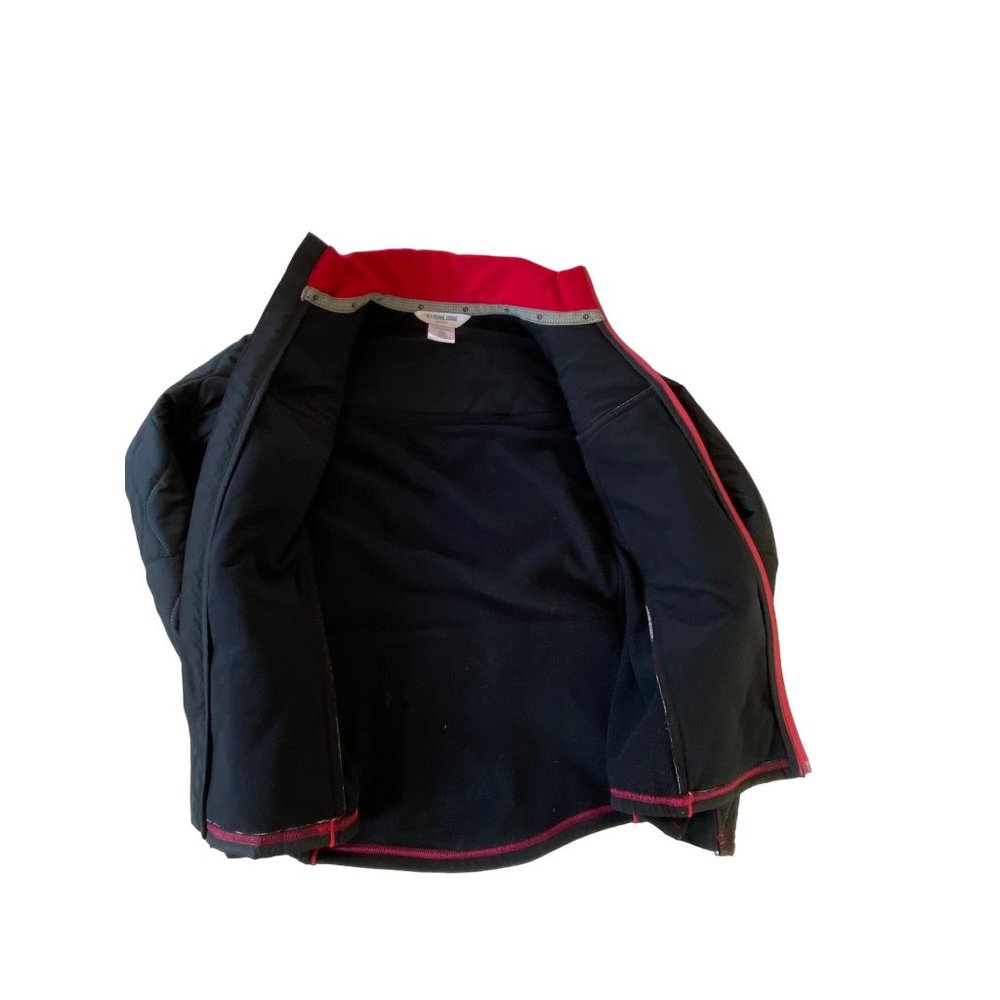 Pearl Izumi Quilted Thermal Insulated Tour Jacket M Cycling Black Full Zip - Picture 9 of 14